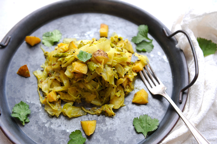 Potato Cabbage Curry